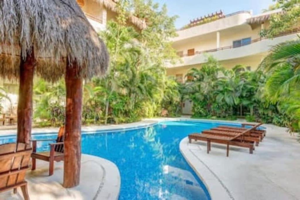 Condo Complex With An Alluring Pool & Tropical Vibes By Stella Rentals! Tulum Exterior photo